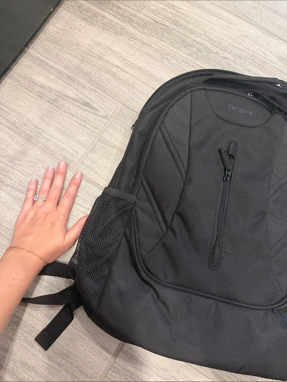 NWOT Targus Black Laptop Backpack